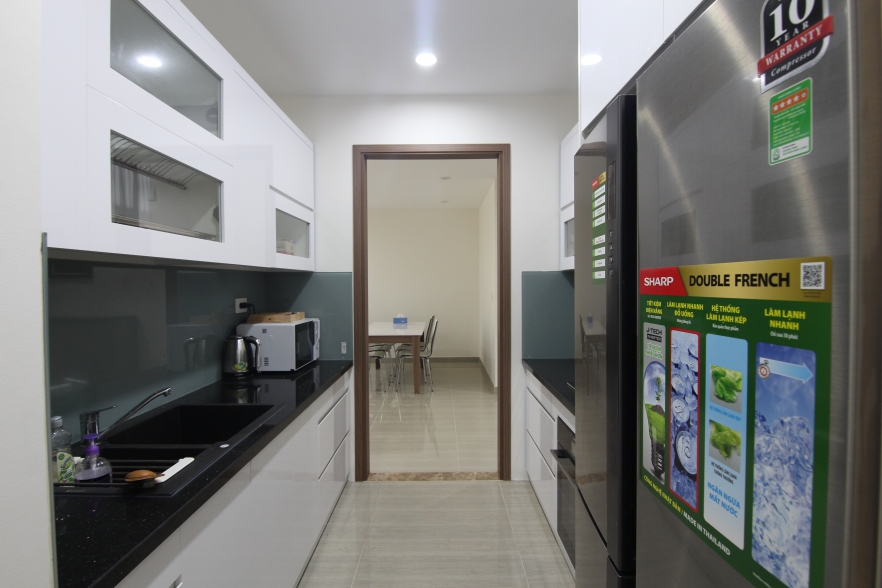 Three-bedroom apartment with full new furniture for rent in Ciputra, Tay Ho, Hanoi